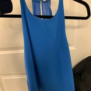 Alice and Olivia blue top